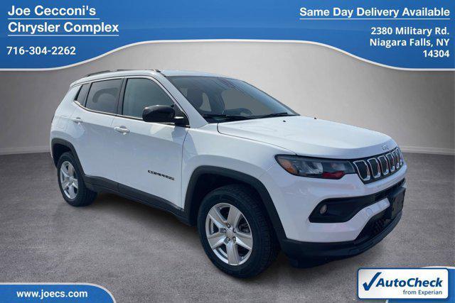 used 2022 Jeep Compass car, priced at $21,980
