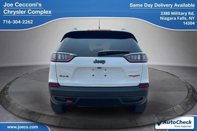 used 2022 Jeep Cherokee car, priced at $26,500