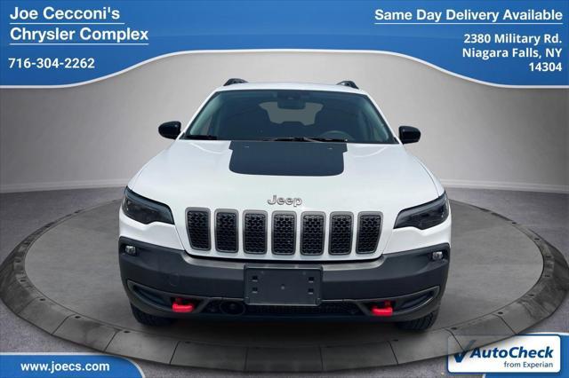 used 2022 Jeep Cherokee car, priced at $26,500