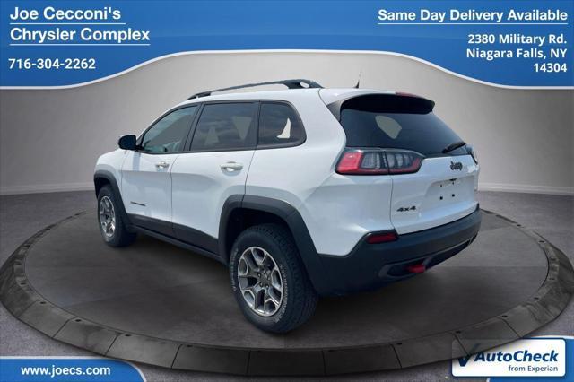 used 2022 Jeep Cherokee car, priced at $26,500
