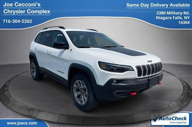used 2022 Jeep Cherokee car, priced at $26,500