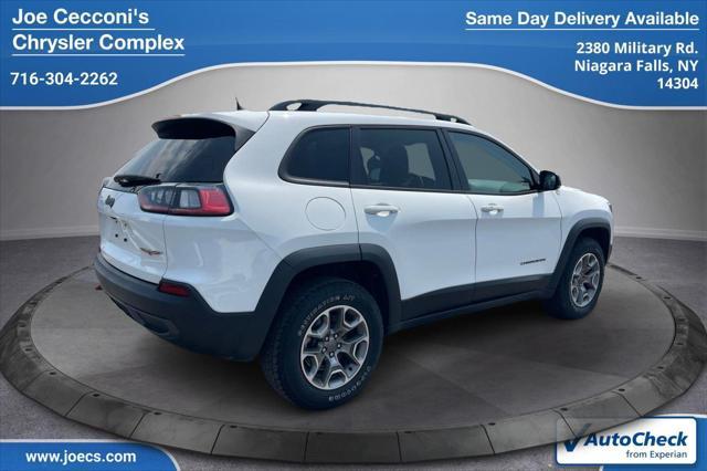 used 2022 Jeep Cherokee car, priced at $26,500