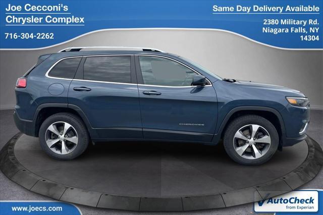 used 2020 Jeep Cherokee car, priced at $21,500