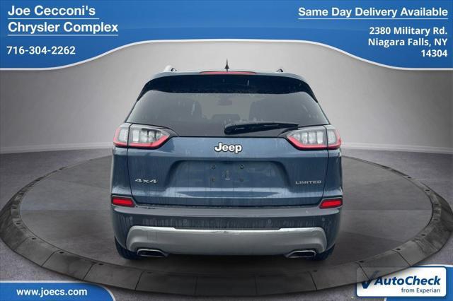 used 2020 Jeep Cherokee car, priced at $21,500