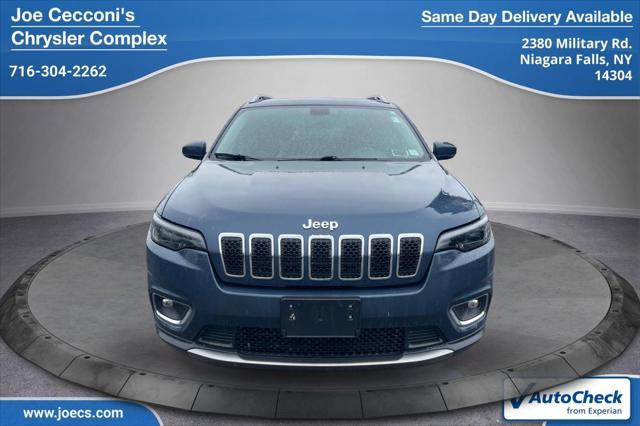 used 2020 Jeep Cherokee car, priced at $21,500