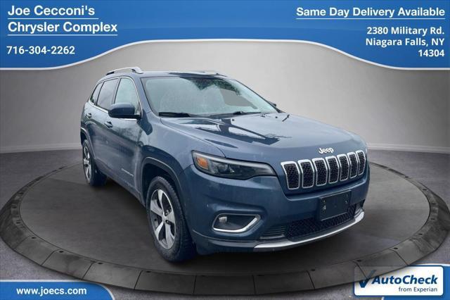 used 2020 Jeep Cherokee car, priced at $21,500