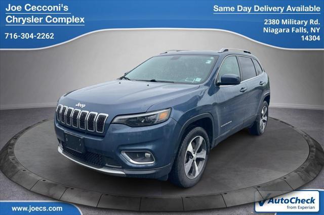 used 2020 Jeep Cherokee car, priced at $21,500