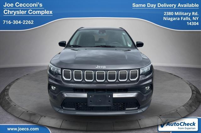 used 2022 Jeep Compass car, priced at $22,500