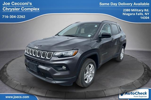 used 2022 Jeep Compass car, priced at $22,500