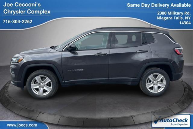 used 2022 Jeep Compass car, priced at $21,500