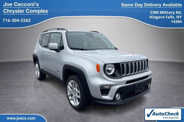 used 2021 Jeep Renegade car, priced at $20,980