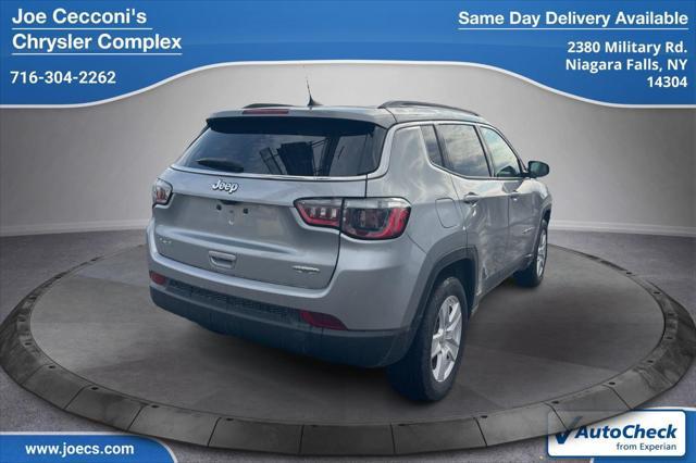 used 2022 Jeep Compass car, priced at $22,500