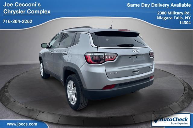 used 2022 Jeep Compass car, priced at $22,500