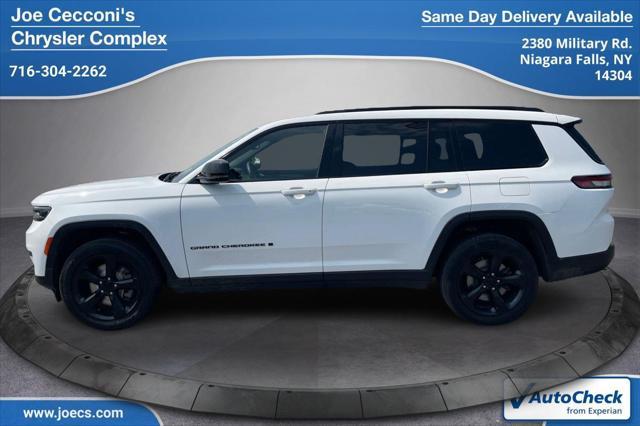 used 2022 Jeep Grand Cherokee L car, priced at $30,000