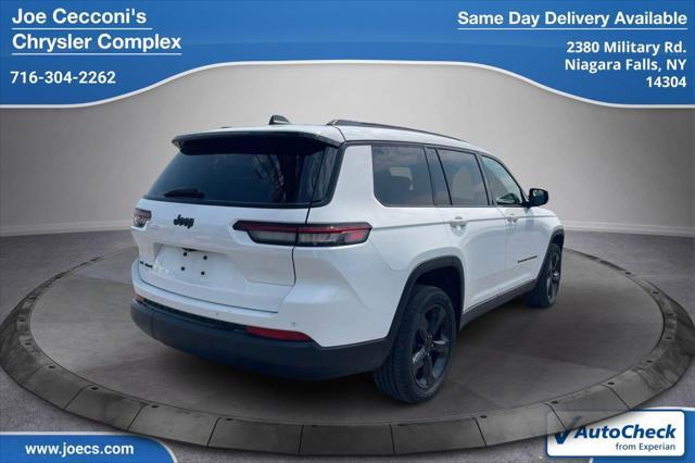used 2022 Jeep Grand Cherokee L car, priced at $30,000