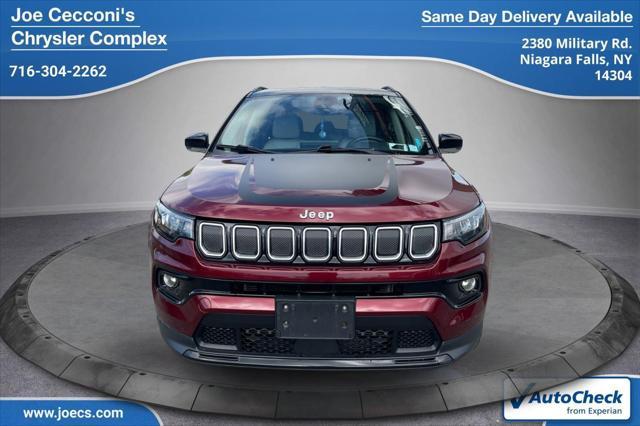 used 2022 Jeep Compass car, priced at $23,000