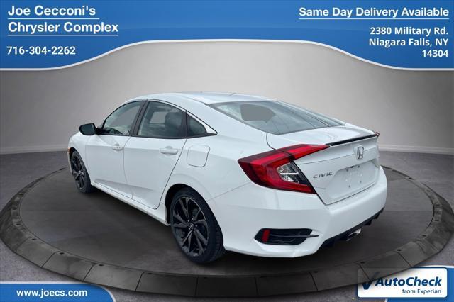 used 2019 Honda Civic car, priced at $16,500