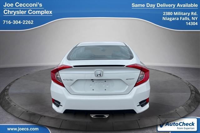 used 2019 Honda Civic car, priced at $16,500