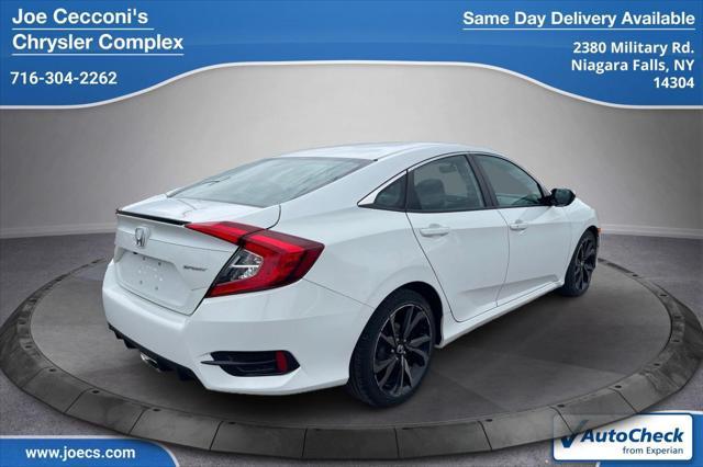 used 2019 Honda Civic car, priced at $15,500
