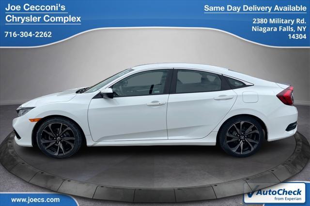 used 2019 Honda Civic car, priced at $16,500