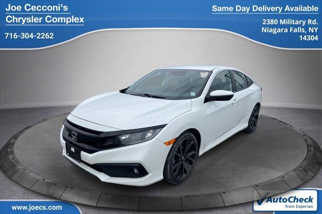 used 2019 Honda Civic car, priced at $16,500