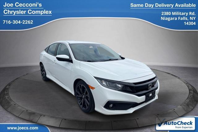 used 2019 Honda Civic car, priced at $15,500