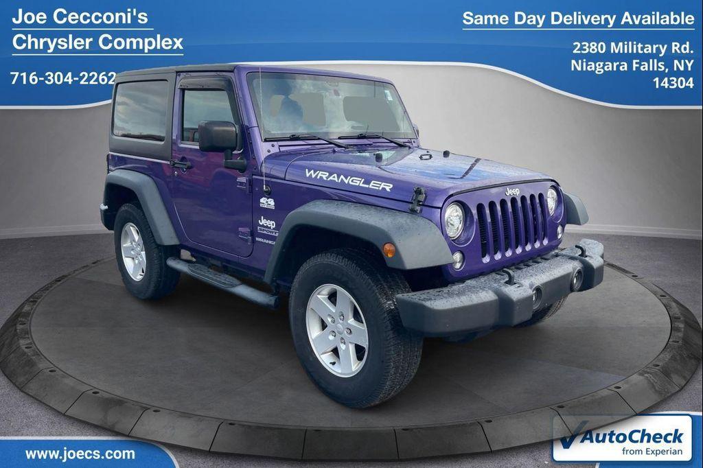 used 2017 Jeep Wrangler car, priced at $21,000