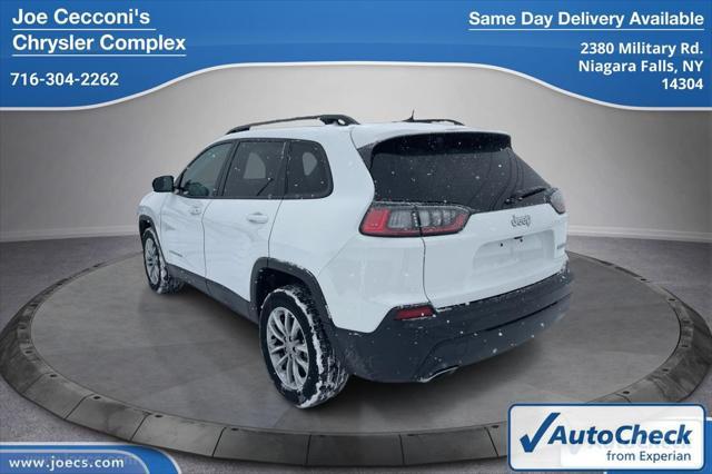 used 2022 Jeep Cherokee car, priced at $22,500