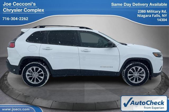 used 2022 Jeep Cherokee car, priced at $22,500