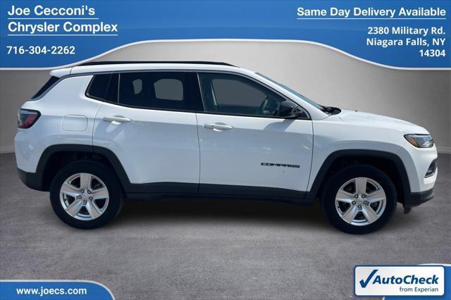 used 2022 Jeep Compass car, priced at $20,840