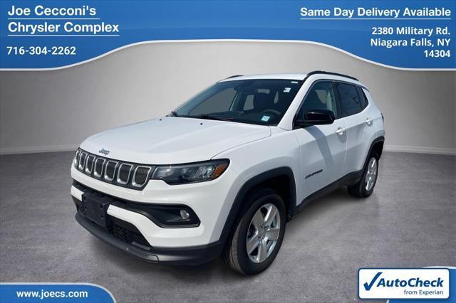 used 2022 Jeep Compass car, priced at $20,840