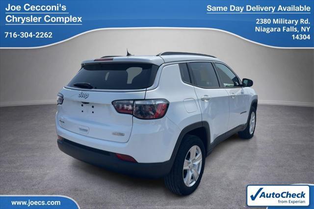 used 2022 Jeep Compass car, priced at $20,840