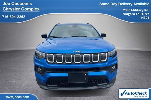 used 2022 Jeep Compass car, priced at $22,390