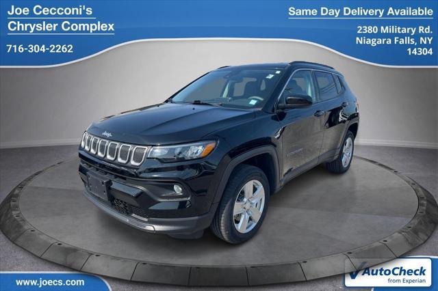 used 2022 Jeep Compass car, priced at $20,190