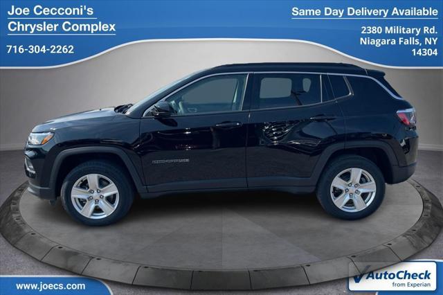 used 2022 Jeep Compass car, priced at $20,190