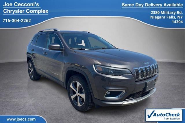 used 2019 Jeep Cherokee car, priced at $22,490