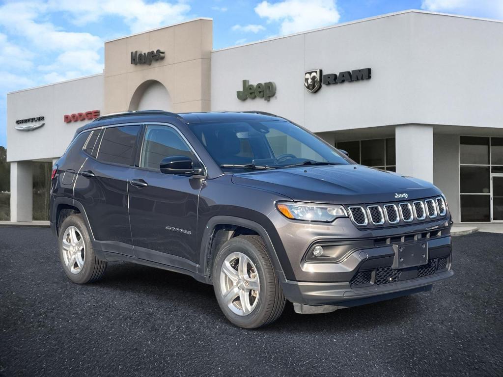 used 2024 Jeep Compass car, priced at $20,444
