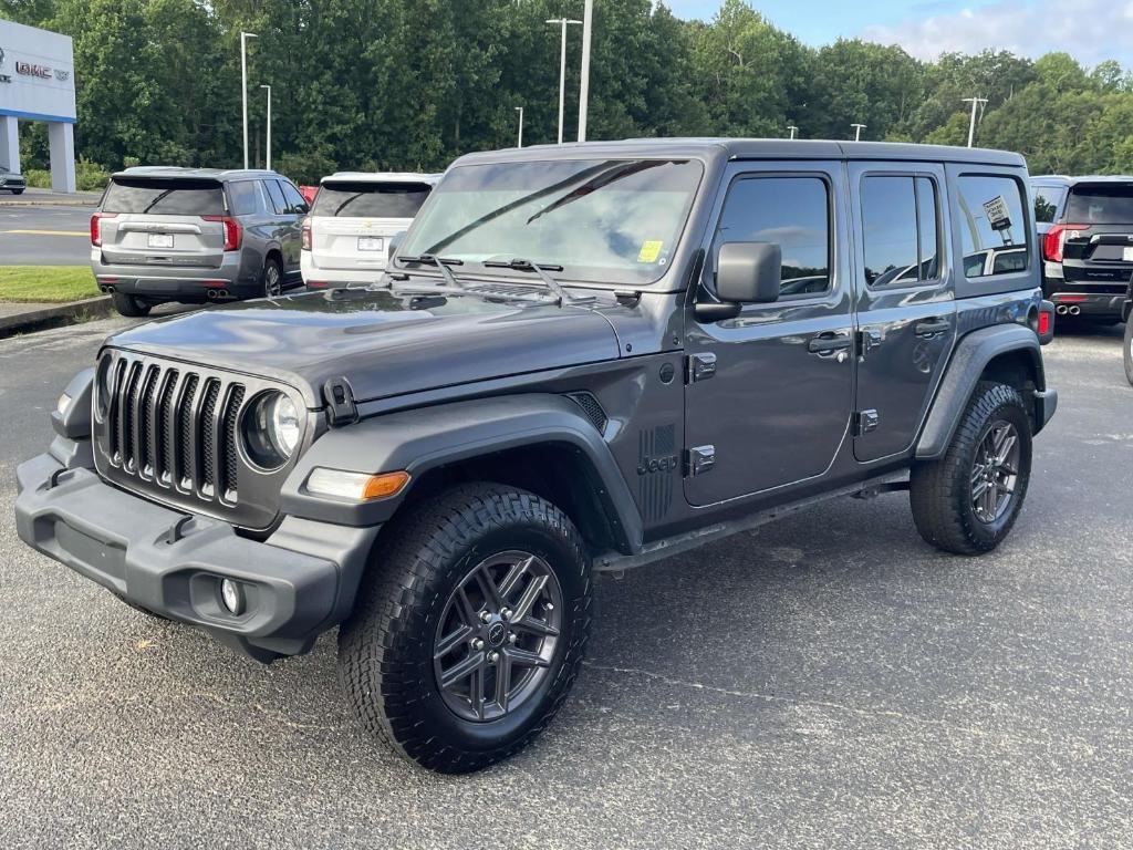 used 2020 Jeep Wrangler Unlimited car, priced at $23,999