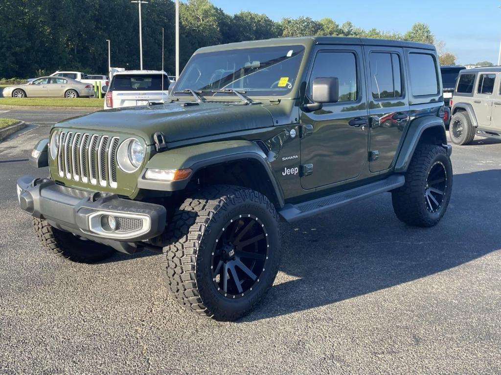 used 2021 Jeep Wrangler Unlimited car, priced at $33,999