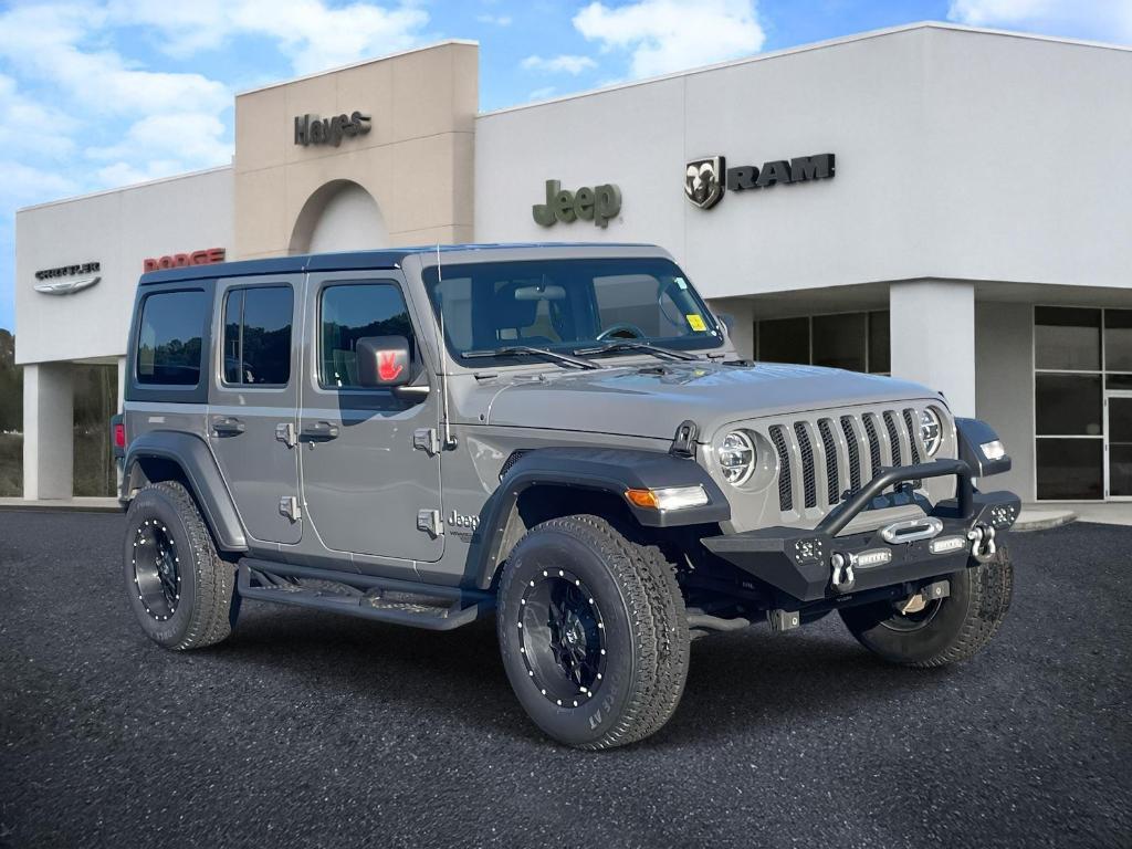 used 2020 Jeep Wrangler Unlimited car, priced at $26,699