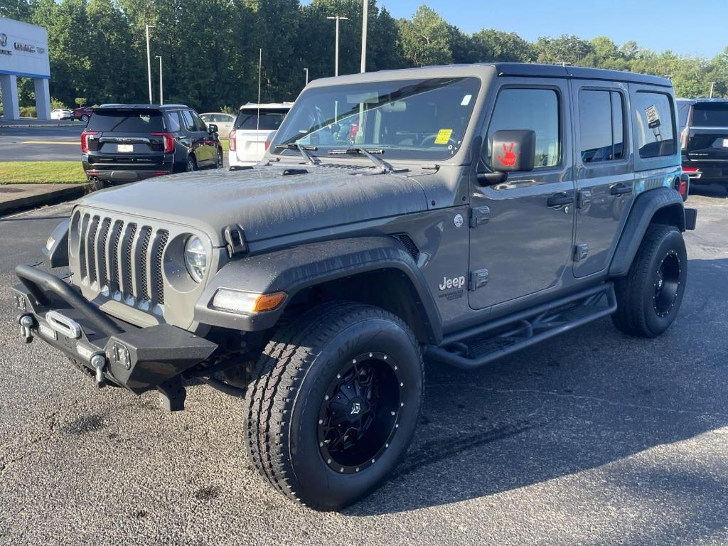 used 2020 Jeep Wrangler Unlimited car, priced at $26,699