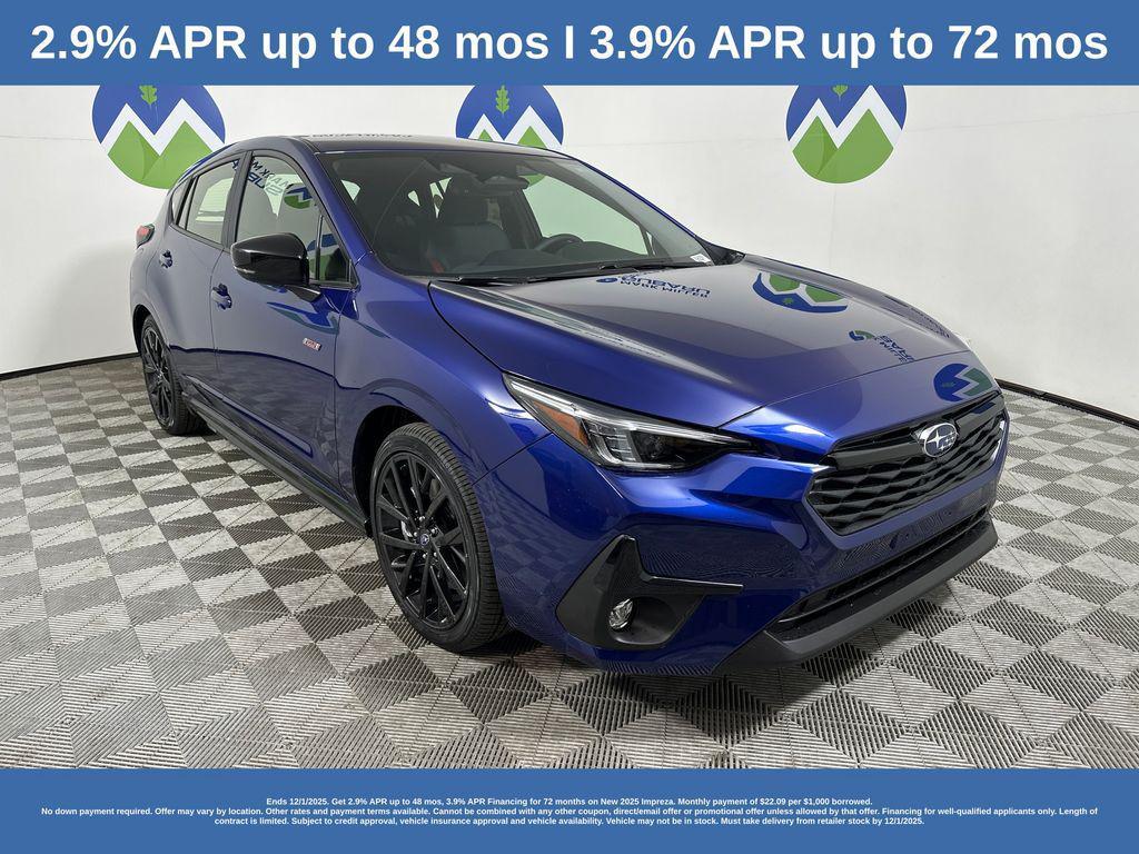 new 2025 Subaru Impreza car, priced at $30,496
