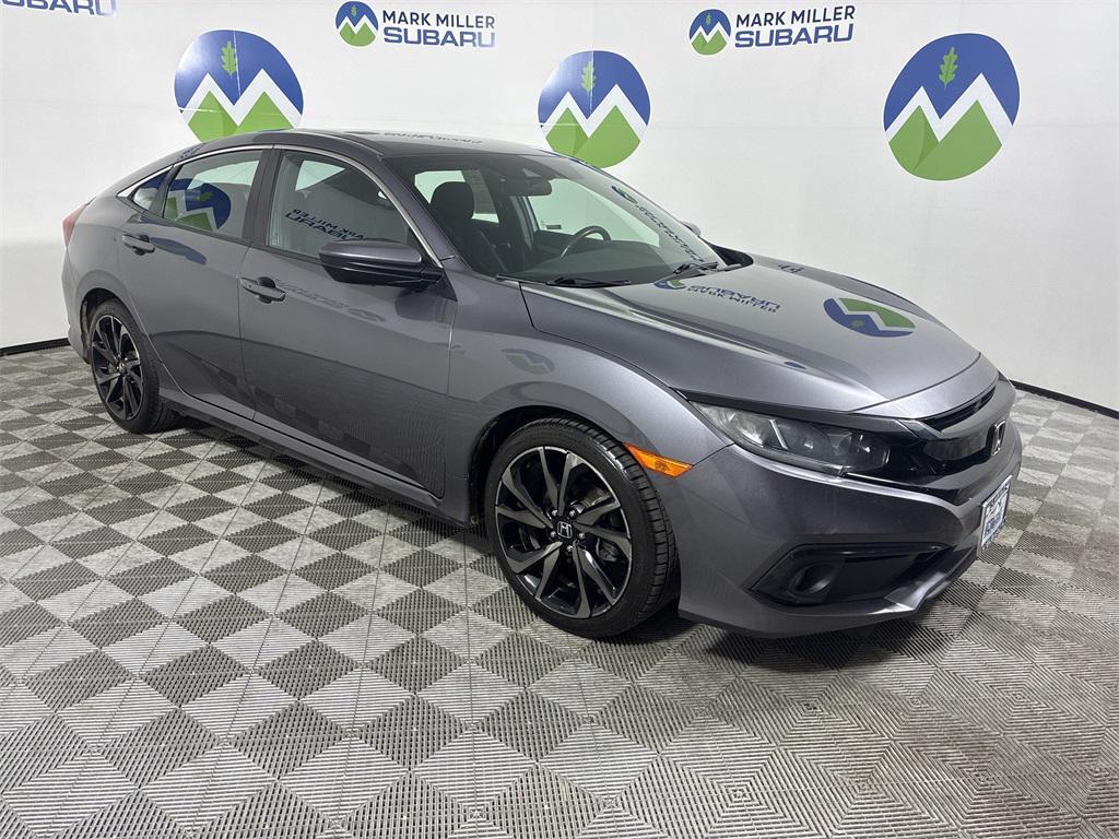 used 2021 Honda Civic car, priced at $19,743