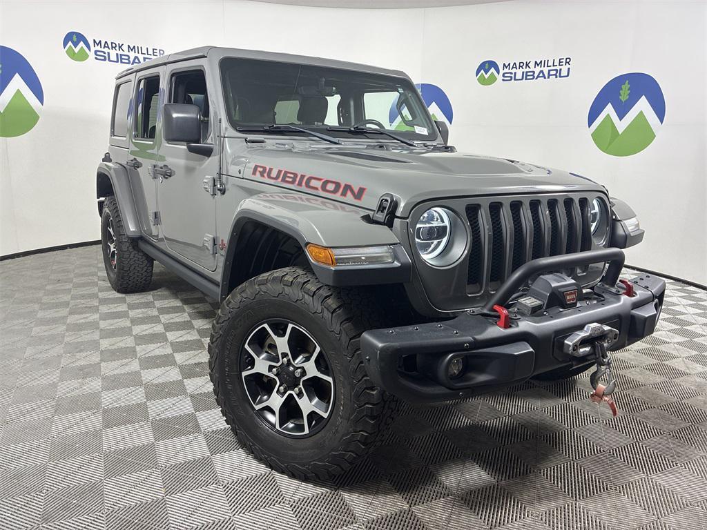 used 2020 Jeep Wrangler Unlimited car, priced at $33,128