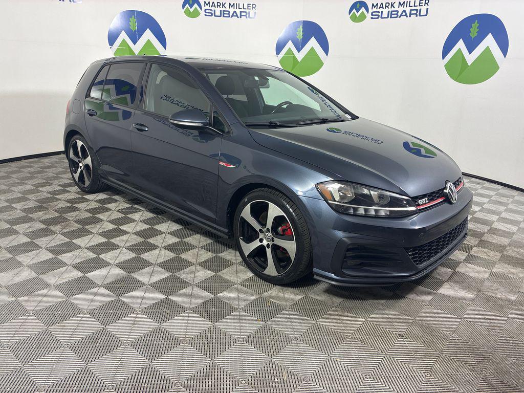 used 2018 Volkswagen Golf GTI car, priced at $14,556