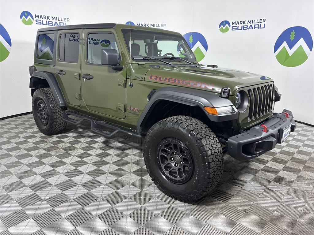 used 2022 Jeep Wrangler Unlimited car, priced at $42,390