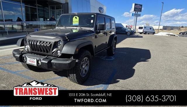 used 2016 Jeep Wrangler Unlimited car, priced at $26,587