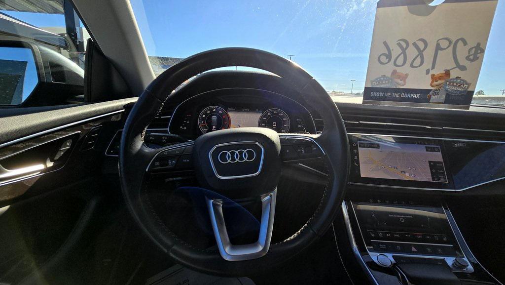 used 2019 Audi Q8 car, priced at $29,518