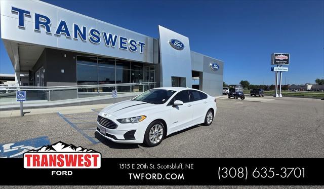 used 2019 Ford Fusion Hybrid car, priced at $14,495