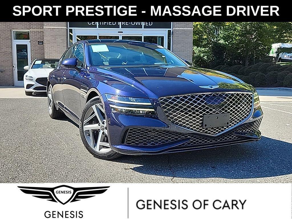used 2023 Genesis G80 car, priced at $38,495